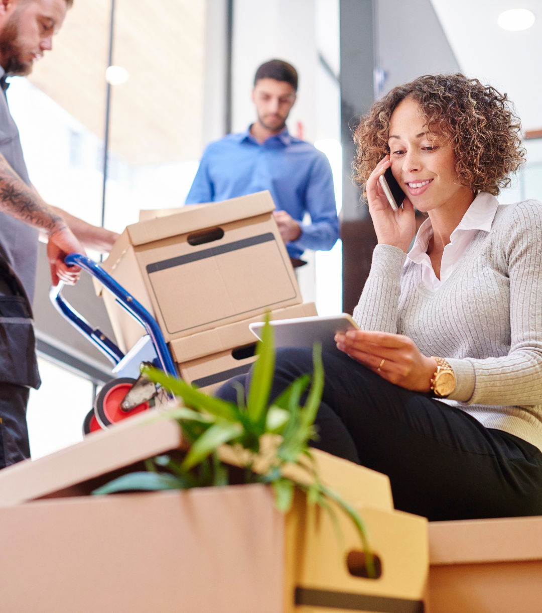 Move management coordinates and oversees all aspects, vendors, and services of a relocation or move.