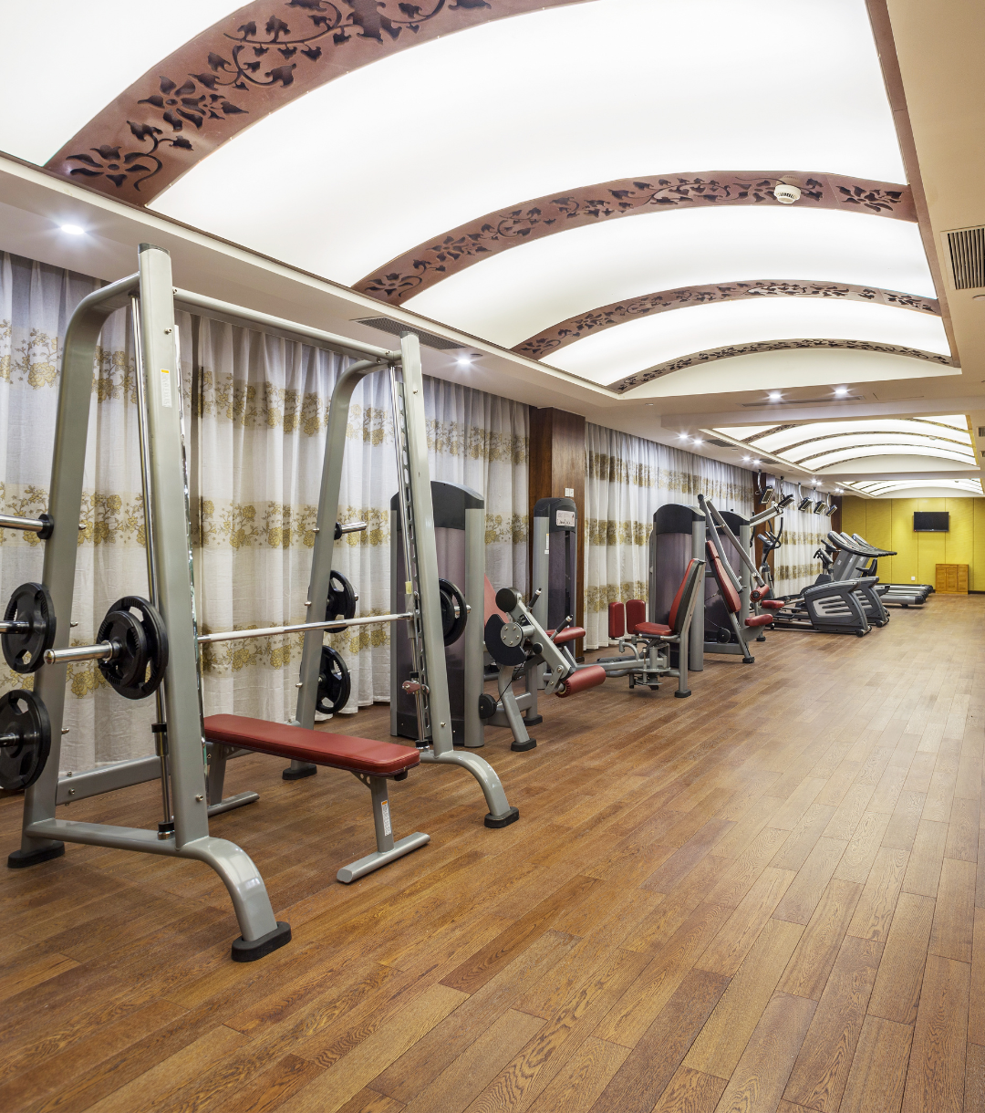 A gym is a highly requested feature for corporate apartments