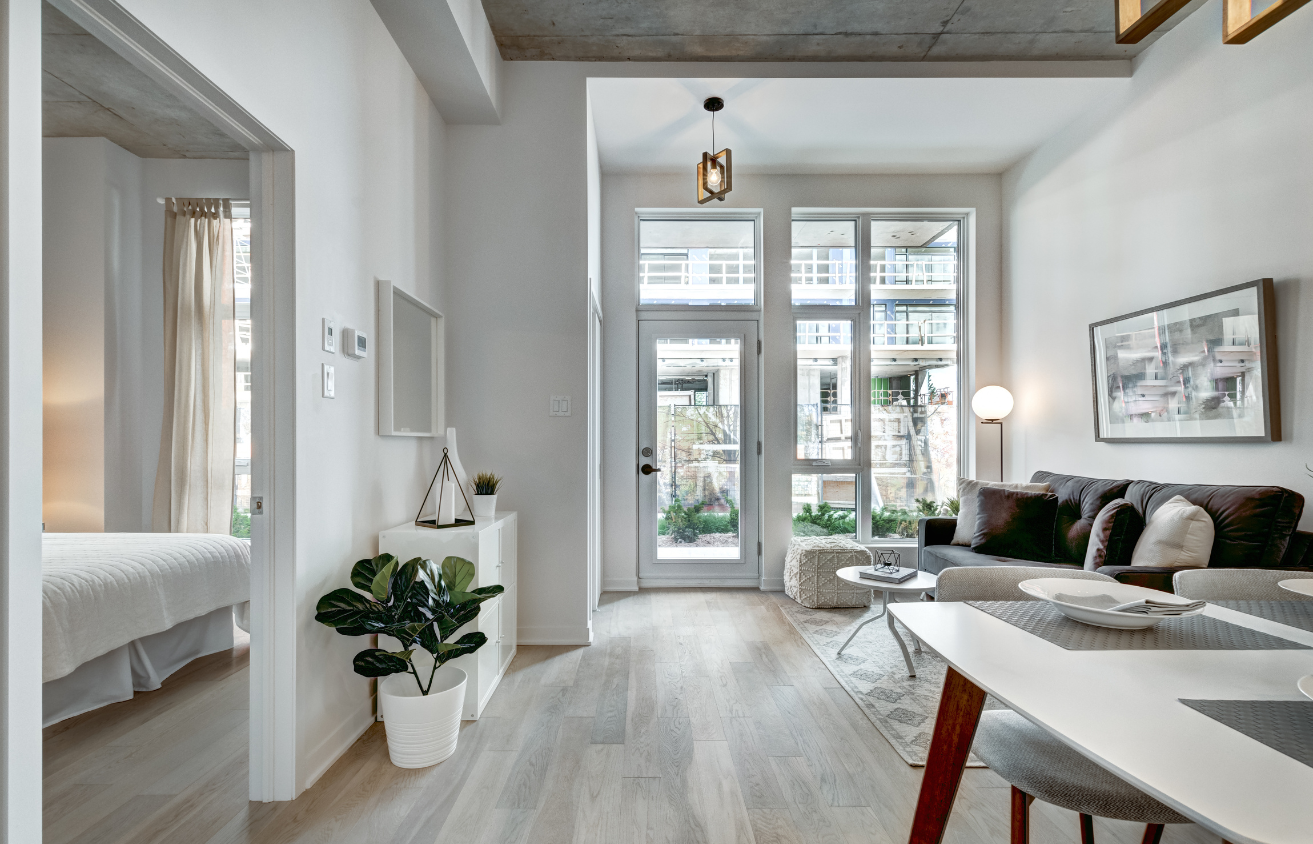 A corporate housing company can source furnished accommodations for employees 